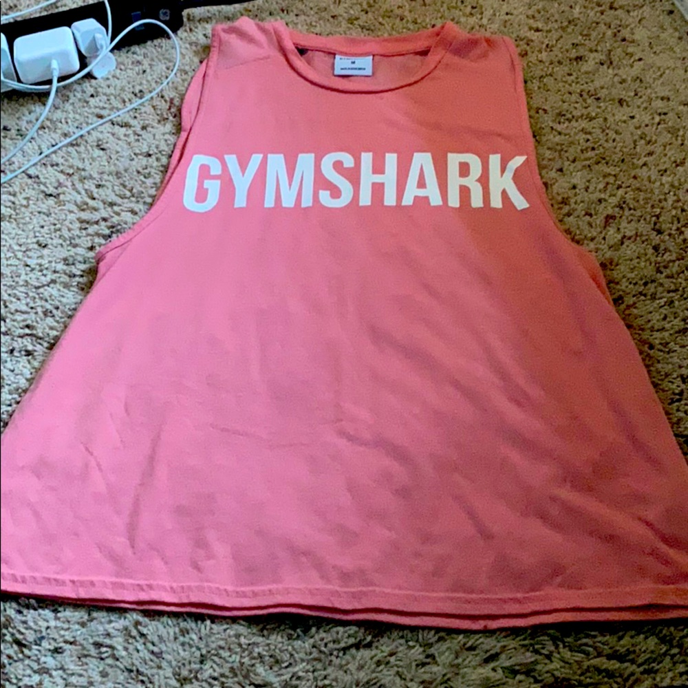 Pink muscle tank